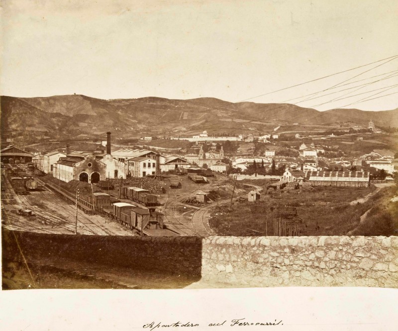 Tudela-Bilbao_estación de Abando_apartaderos_1874 (Charles Monney)(FPH).jpg