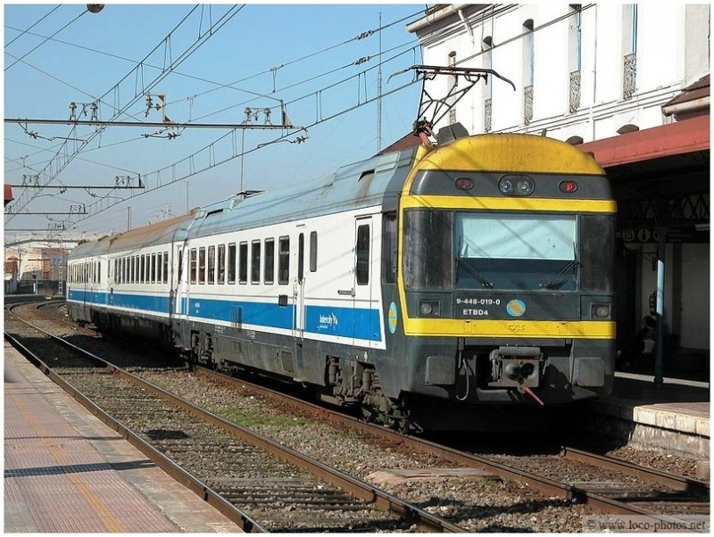 448.019 - Alcázar e S. Juan, with IC143, Malaga – Madrid. 04-02-2004.jpg