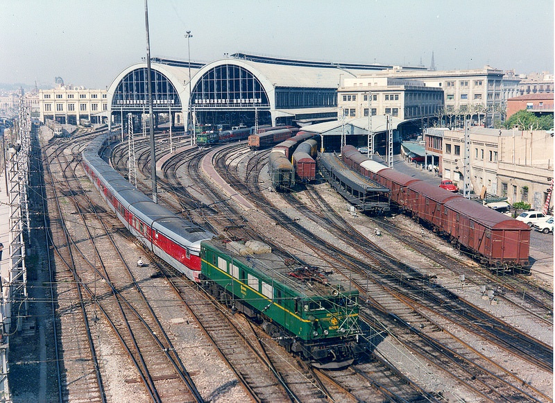 Estación de Barcelona Tº. 1983 .- Foto Germán Rodríguez 2.jpg