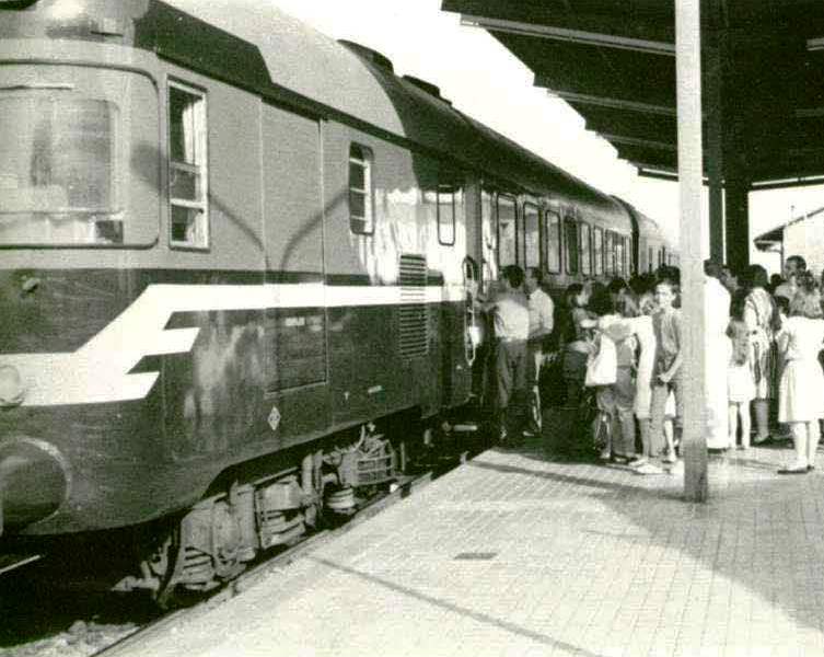 TER en Zafra. Años 80.jpg