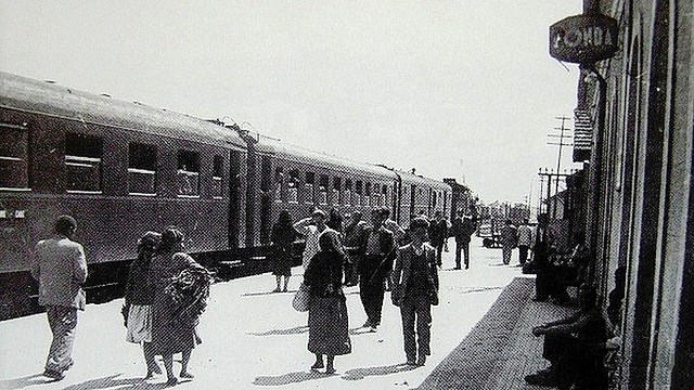 Estación de Linares -Baeza 1961.jpg