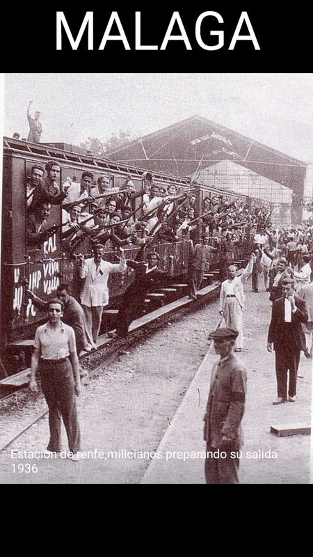 Estacion de Malaga 1936-milicianos preparando su salida.jpg