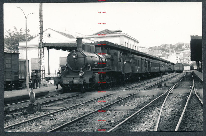 RQ25 SPAIN RENFE steam loco 240.2009 Granada 25-5-63 on 17.15 Granada to Madrid.jpg