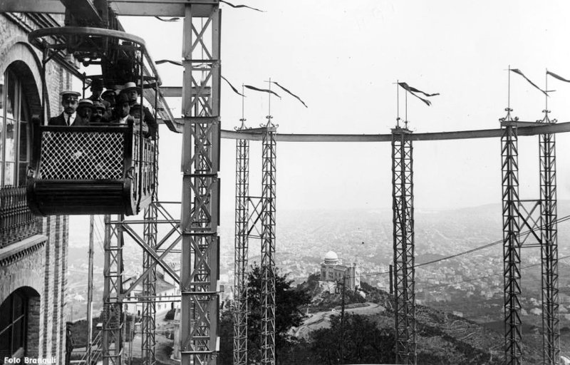 1915. FC aéreo Tibidabo, torero El Gallo (foto Brangulí).jpg