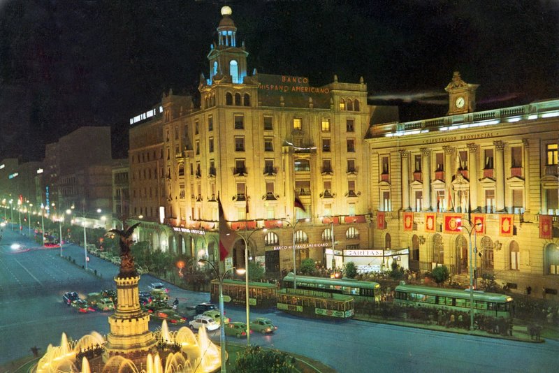 Zaragoza Plaza de Espana_años 60.jpg