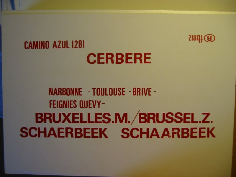 Camino Azul Cerbere Narbonne Toulouse Brive Feignies Quevy Bruxelles-Midi Brussel-Zuid Schaerbeek-Schaarbeek.jpg