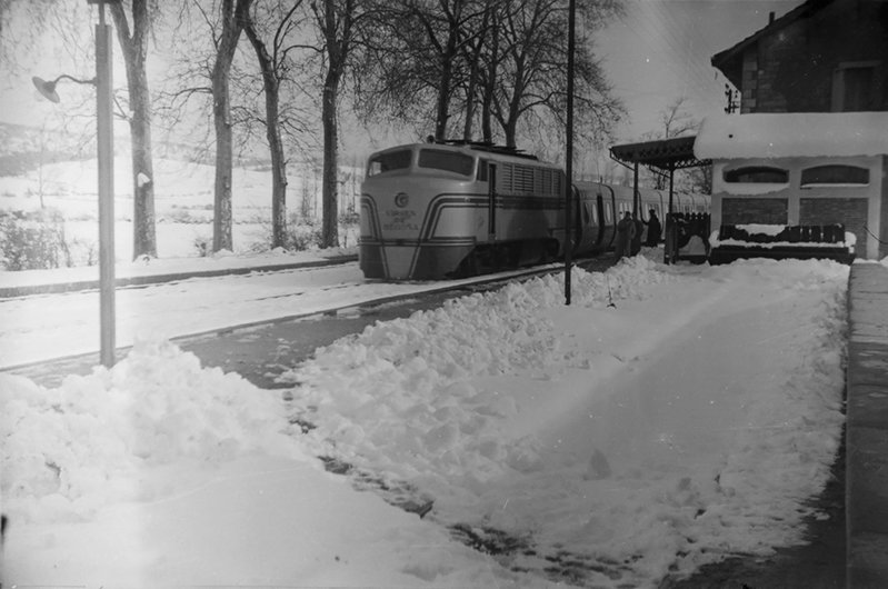 RENFE_Talgo II( Loc serie 350 Virgen de Begoña) en Salvatierra_años 50 (Vicente López).JPG