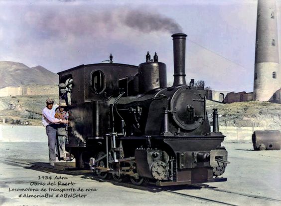 locomotora 030, Puerto de Adra (Almeria).jpg
