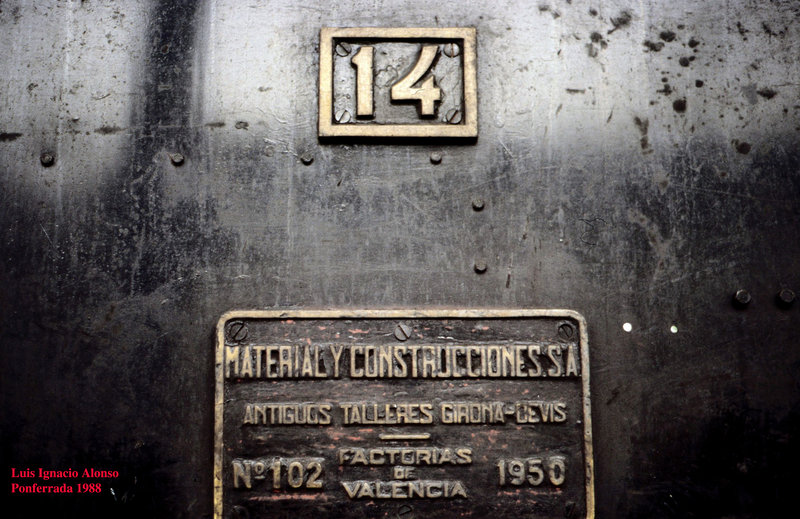 193  Placa de la loc. Nº14. Ponferrada. (22-7-88).jpg