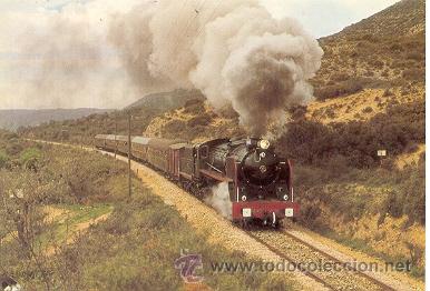 Mikado 141 F 2413 remolcando un tren histórico en un viaje especial de Lérida a Puebla de Segur.jpg