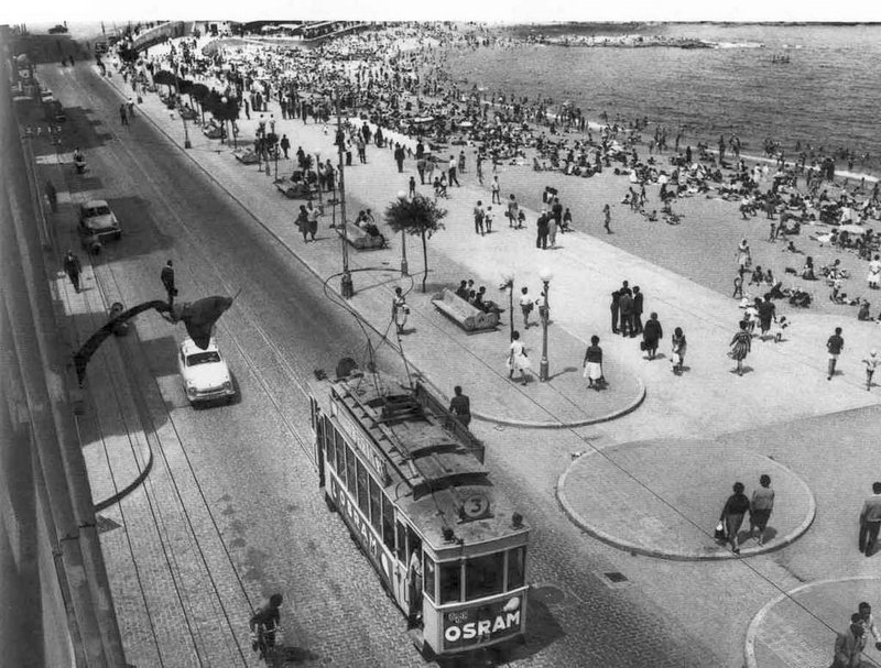 A Coruña-Av Buenos Aires y playa Riazor_años 50.jpg