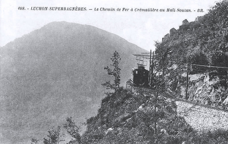 LUCHON - LE CHEMIN DE FER A CREMAILLERE AU MAIL SOULAN.jpg