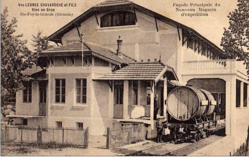 STE-FOY-LA-GRANDE - Alamcén de expedición de vinos a granel Vve. Leonce Chavaroche et Fils.jpg