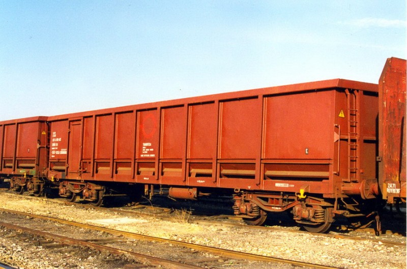 Vagón abierto TRANSFESA SNCF Venta de Baños.jpg