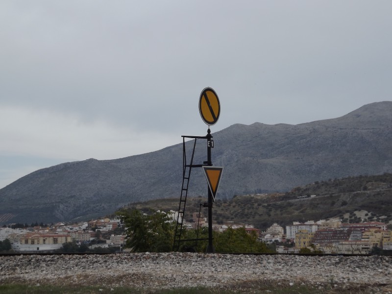 Señal avanzada Loja lado Bobadilla.JPG