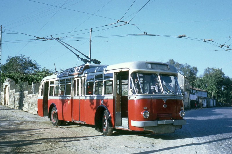 Braga, Portugal, trolleybus 1972.jpg