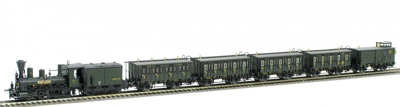 Tren B VI y vagones Trix .JPG