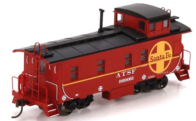 Athearn RTR #74015 Cupola Caboose Santa Fe.JPG