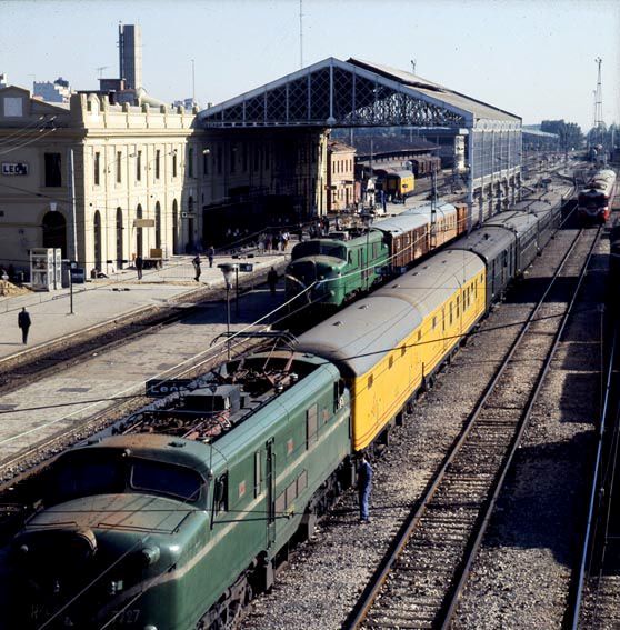 Estación de León años 70.jpg