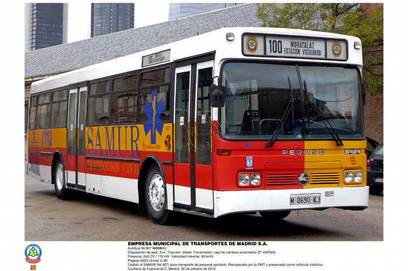 EMT de Madrid - 807 (SAMUR 927) - Fuencarral C.jpg