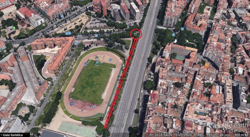 Tunel acceso a talleres San Andreu Arenal, actual Can Dragó.JPG