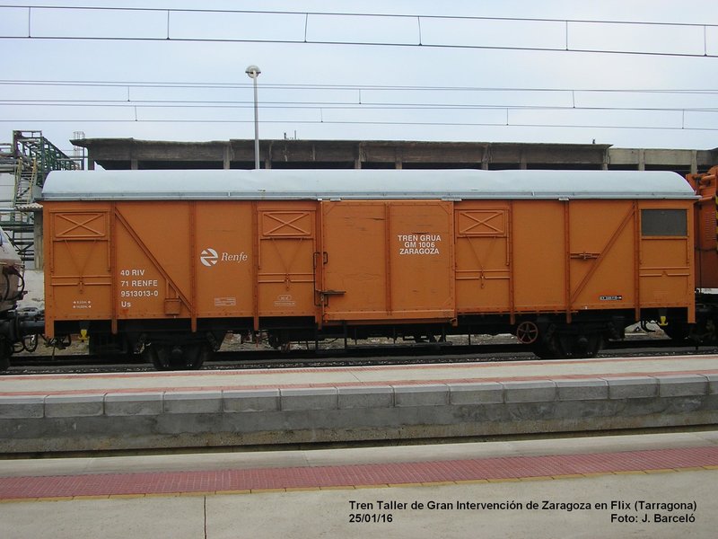 Tren taller ZGZ TGI53 Flix 25012016 Cerrado tren grúa GM1006.JPG