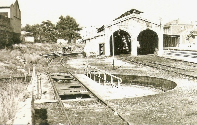 1980 estacion de Alcoy. Archivo Basilio Alvarez..jpg