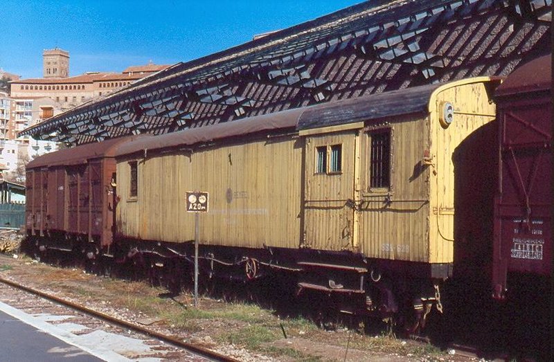 SSA-628 ex Nte DDfv-8, Teruel. Viaje de AVAF 5ª. 21-01-1995.JPG