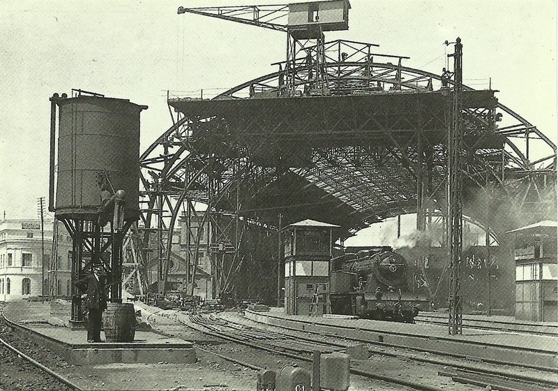 BARCELONA, Estació de França en construcció.jpg