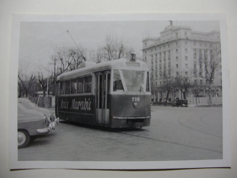 El 735 en línea 14. 1957-8.JPG