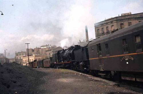 Slide RENFE Spanish Railways Garrett Steam loco 1960 C.jpg