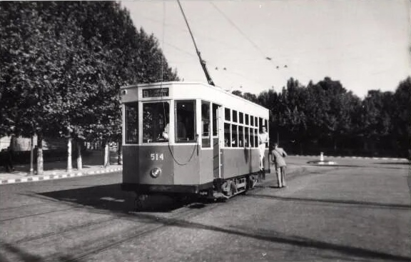 El 514 en línea 9. Norte 1955.jpg