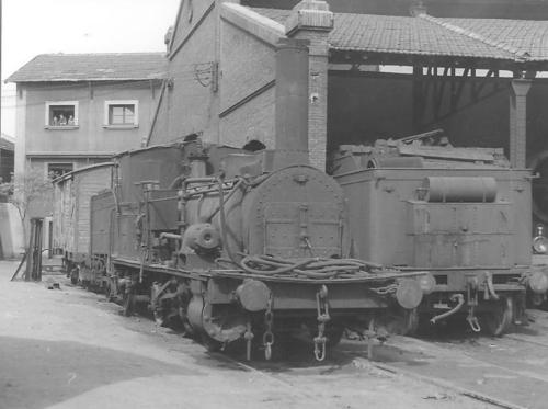 RENFE Spanish Railways Steam 030 2107 Madrid 1963 Photo.jpg