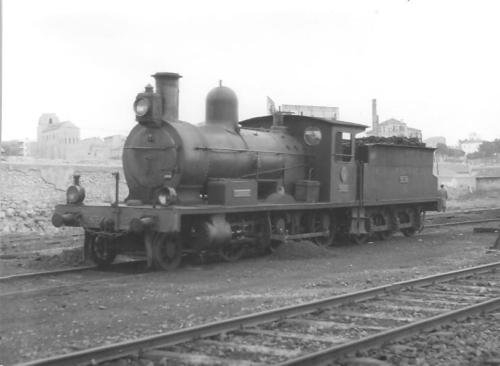 RENFE Spanish Railways Steam 130 2141 Alicante 1963.jpg