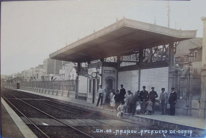 63 CH MASNOU Apeadero de Ocata 1909.jpg