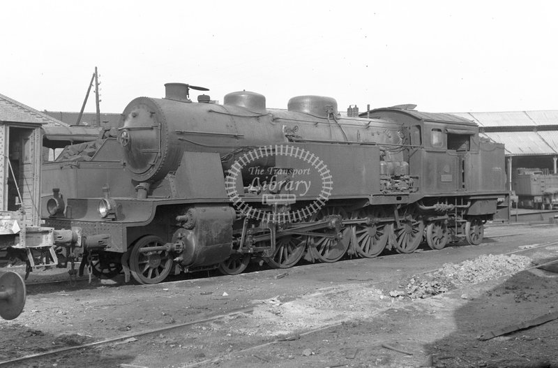 133256 RENFE Spanish Railways Steam Locomotive Class 242 4-8-4T 242 0285  at Delicias MPD  in 1966 -  05-06-1966  - Peter Gray.jpg