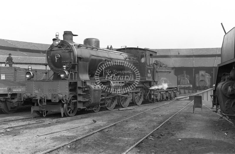 132919 RENFE Spanish Railways Shed Scene  Class 230 4-6-0 230.2074 El Alberche  at Delicias MPD  in 1963 -  02-05-1963  - Peter Gray.jpg