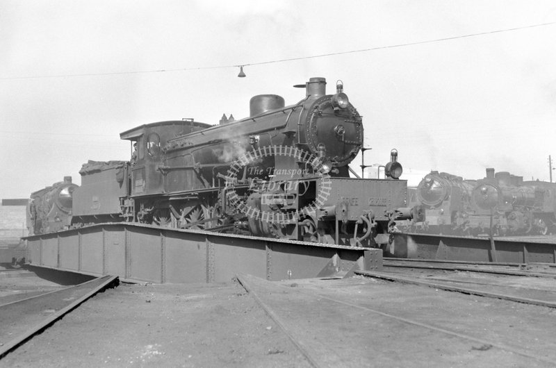 79099 RENFE Spanish Railways Steam Locomotive Class 230 230 2065  at Delicias in 1966 - 25-03-1966 - Lawrie Marshall.jpg