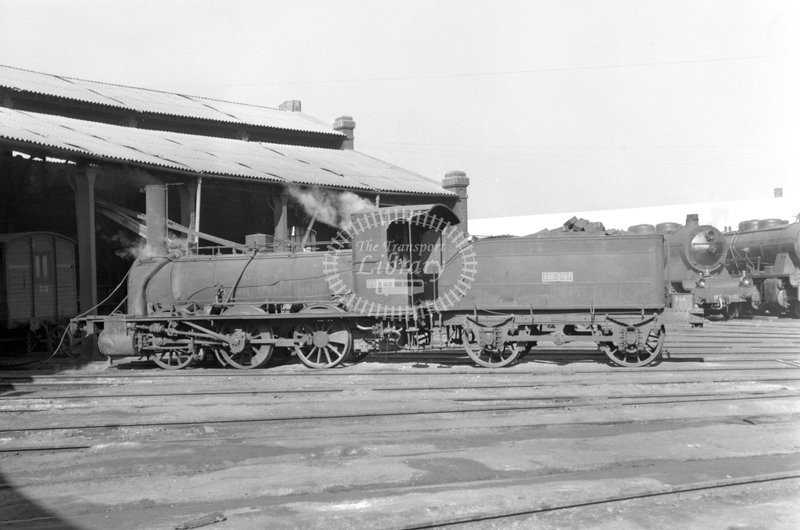 79094 RENFE Spanish Railways Steam Locomotive Class 30 030 2107  at Delicias in 1966 - 25-03-1966 - Lawrie Marshall.jpg