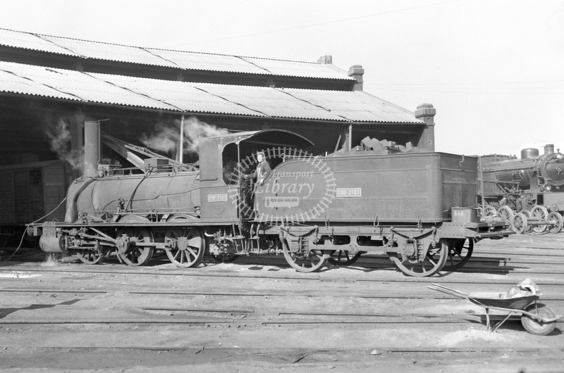 79092 RENFE Spanish Railways Steam Locomotive Class 30 030 2107  at Delicias in 1966 - 25-03-1966 - Lawrie Marshall.jpg