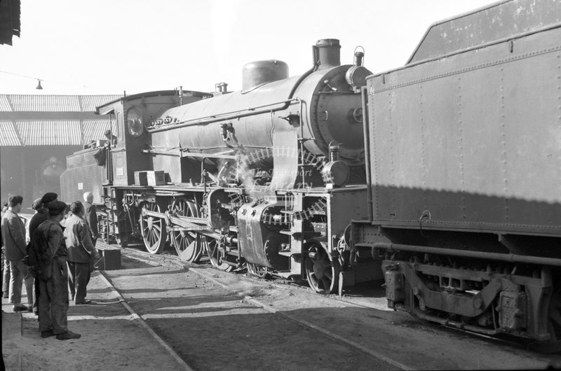 79089 RENFE Spanish Railways Steam Locomotive Class 230 230 2038  at Delicias in 1966 - 25-03-1966 - Lawrie Marshall.jpg