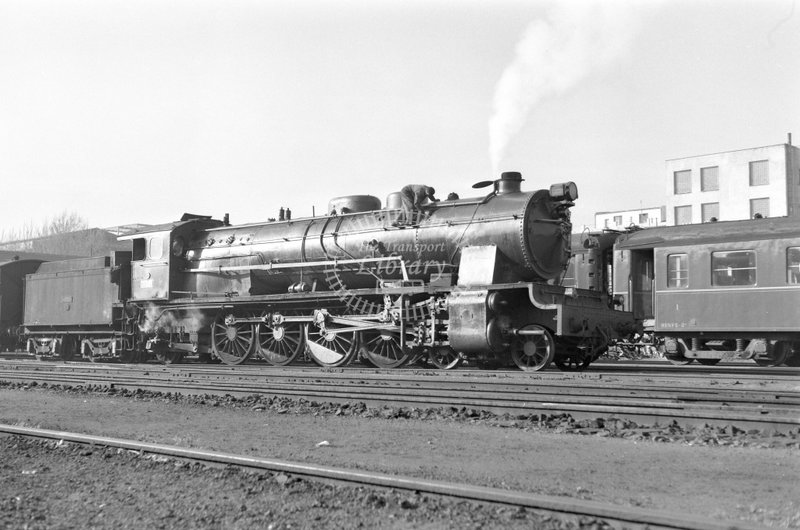 79082 RENFE Spanish Railways Steam Locomotive Class 241 241 2030  at Delicias in 1966 - 25-03-1966 - Lawrie Marshall.jpg