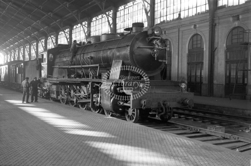 79081 RENFE Spanish Railways Steam Locomotive Class 241 241 2030  at Delicias in 1966 - 25-03-1966 - Lawrie Marshall.jpg