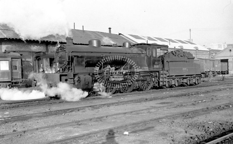 63000 RENFE Spanish Railways Steam Locomotive Class 230 230 2071  at Madrid Delicias in 1965 - 29-03-1965 - Lawrie Marshall.jpg