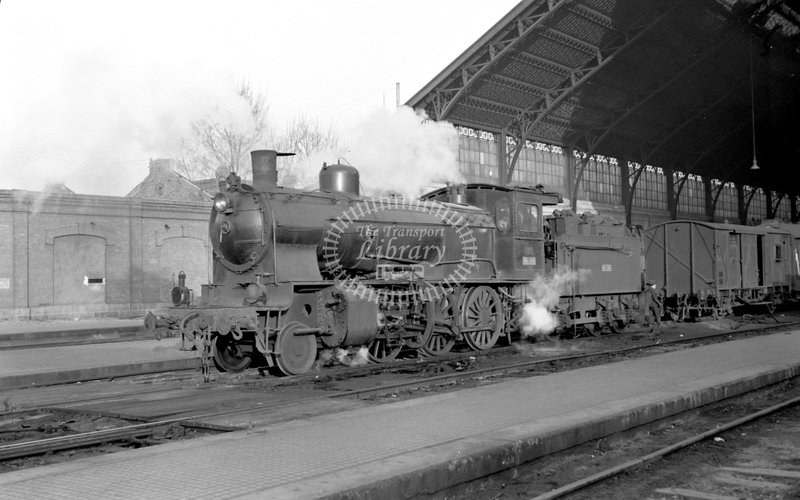 62998 RENFE Spanish Railways Steam Locomotive Class 130 130 2120  at Madrid Delicias in 1965 - 29-03-1965 - Lawrie Marshall.jpg