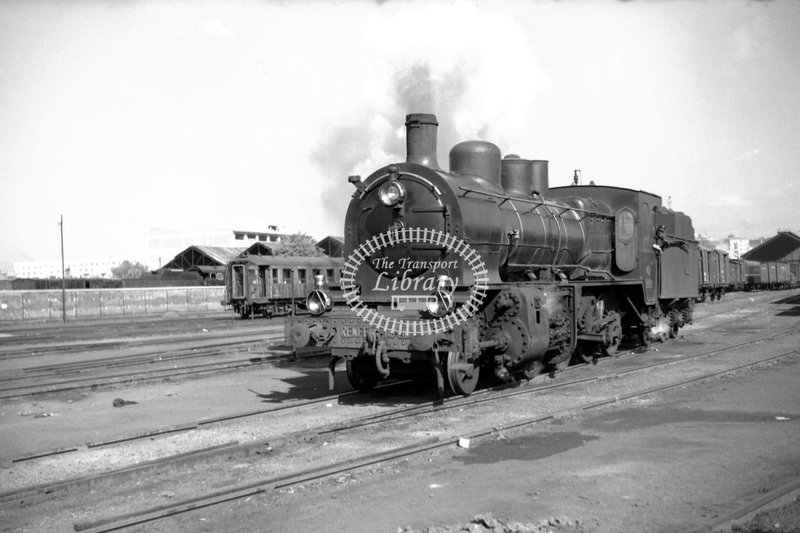 42258 RENFE Spanish Railways Steam Locomotive Class 241 241 2200  at Madrid Delicias in 1962 - 24-05-1962 - Lawrie Marshall.jpg