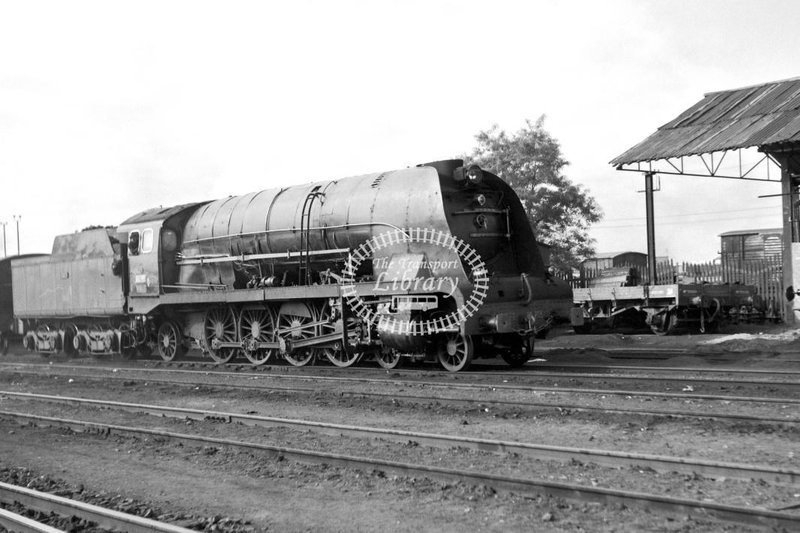 42250 RENFE Spanish Railways Steam Locomotive Class 141 141 2161  at Madrid Delicias in 1962 - 24-05-1962 - Lawrie Marshall.jpg