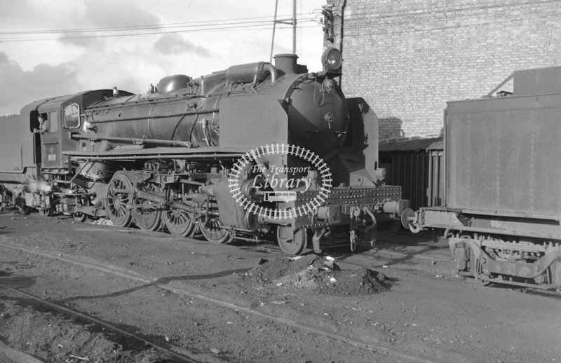 1977 RENFE Spanish Railways Steam Locomotive Class 141 141 2357  at Madrid Delicias in 1960 - 25-03-1960 - Lawrie Marshall.jpg