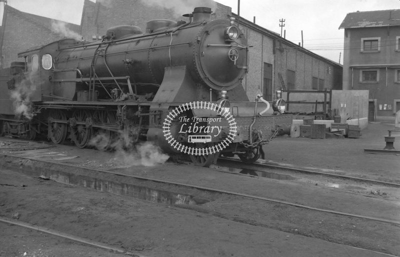 1962 RENFE Spanish Railways Steam Locomotive Class 240 240 2420  at Madrid Delicias in 1960 - 25-03-1960 - Lawrie Marshall.jpg