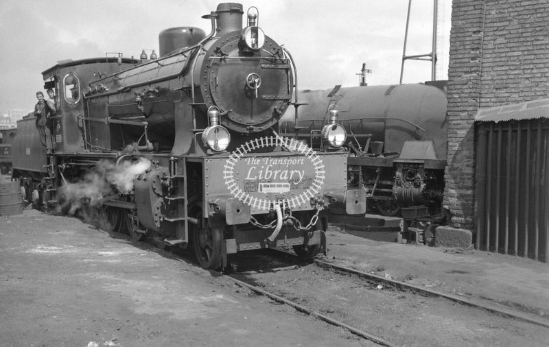 1960 RENFE Spanish Railways Steam Locomotive Class 230 230 2074  at Madrid Delicias in 1960 - 25-03-1960 - Lawrie Marshall.jpg